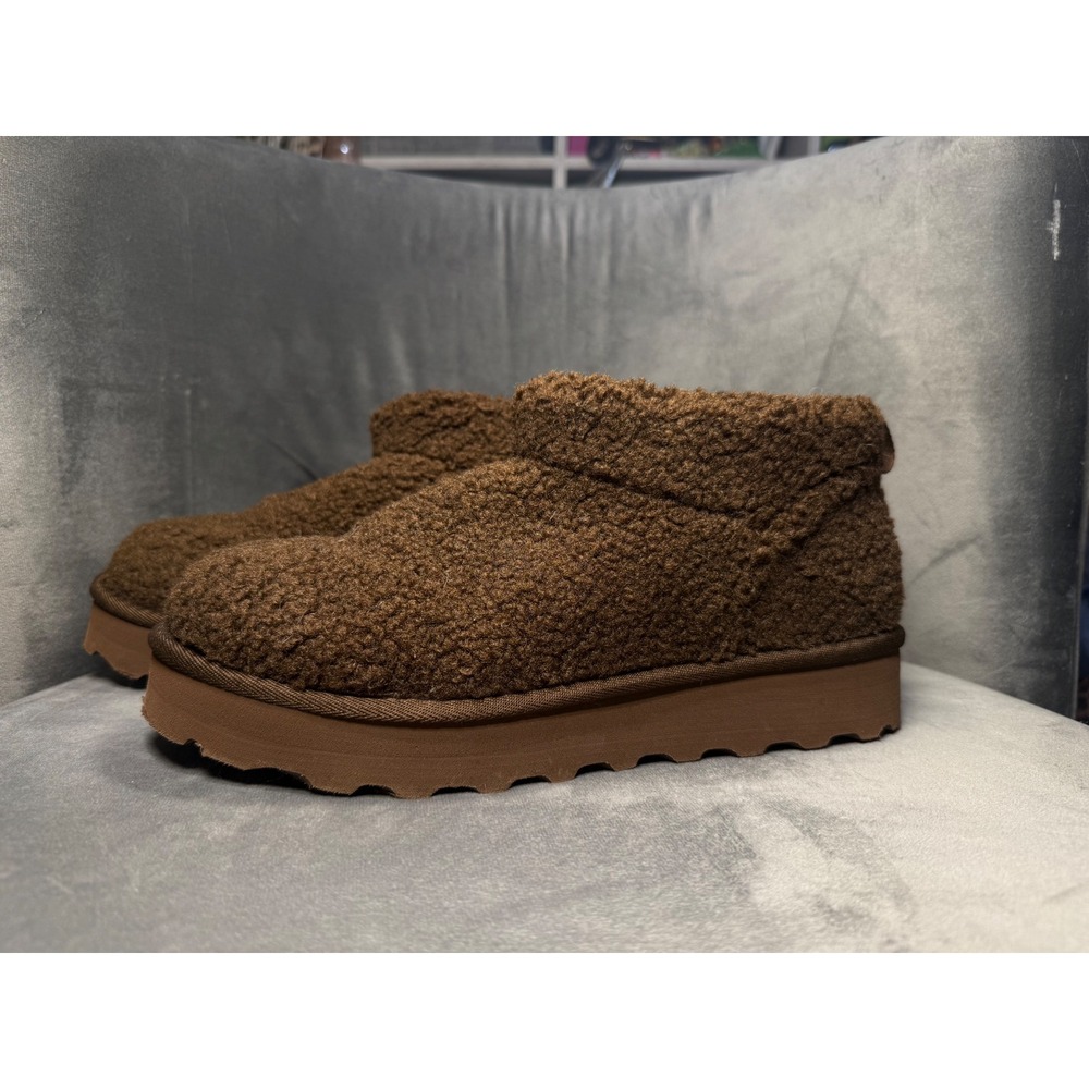 BEARPAW Sherpa Cozy Booties Size 10